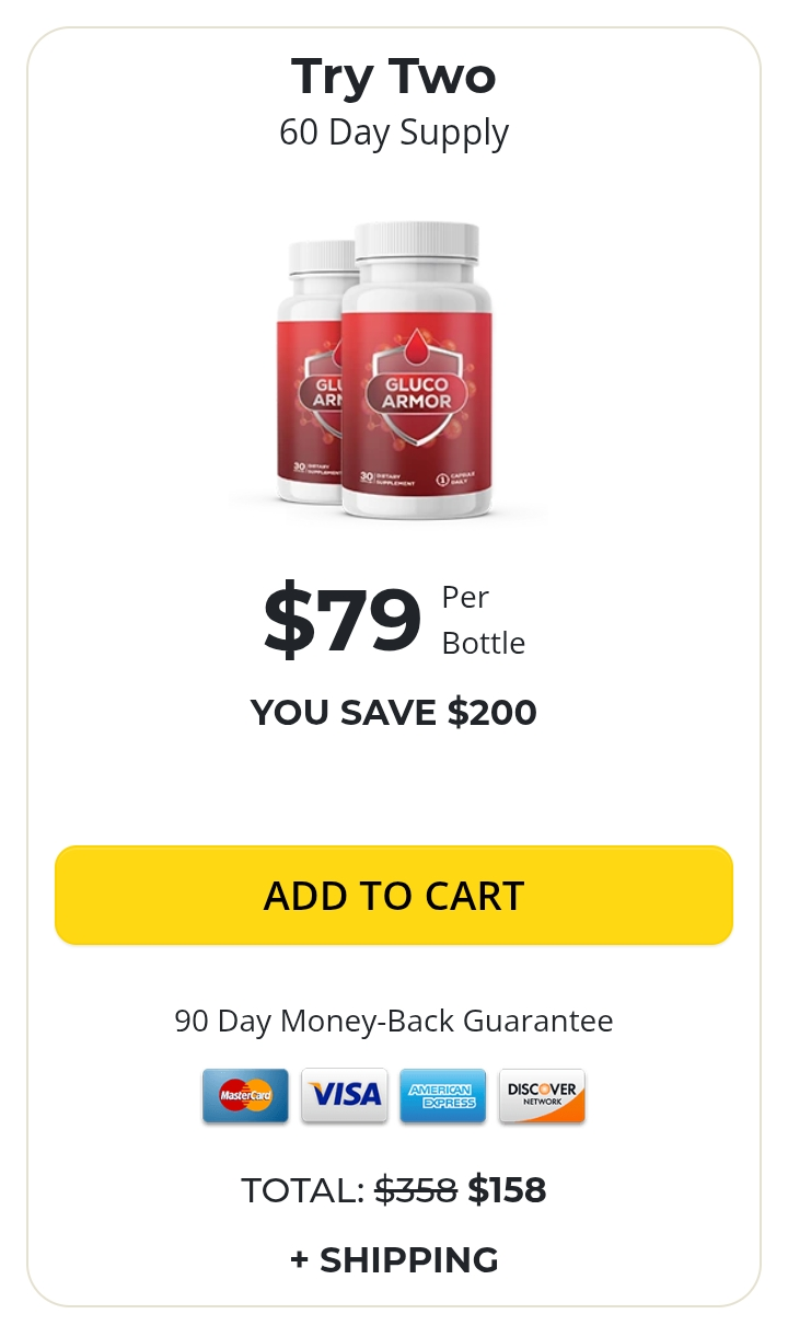 Gluco Armor Pricing